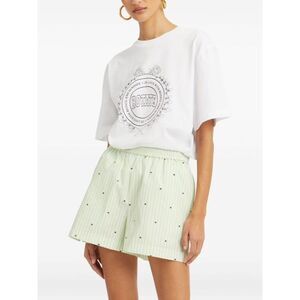 ROTATE BIRGERCHRISTENSEN Women's Crystal Embellished Tailored Trousers Women